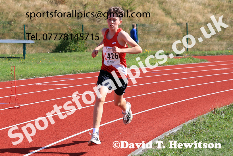 Boys Under-14s, 2026 Northern Mens 6 and Womens 4 Stage and Youngsters Relays, Silksworth, Sunderland. Photo: David T. Hewitson/Sports for All Pics